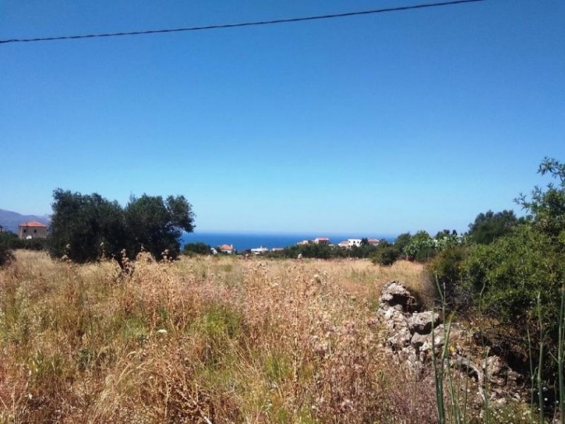 Kokkino Chorio Herrlicher Meerblick von Kokkino Chorio zum Verkauf Grundstück kaufen